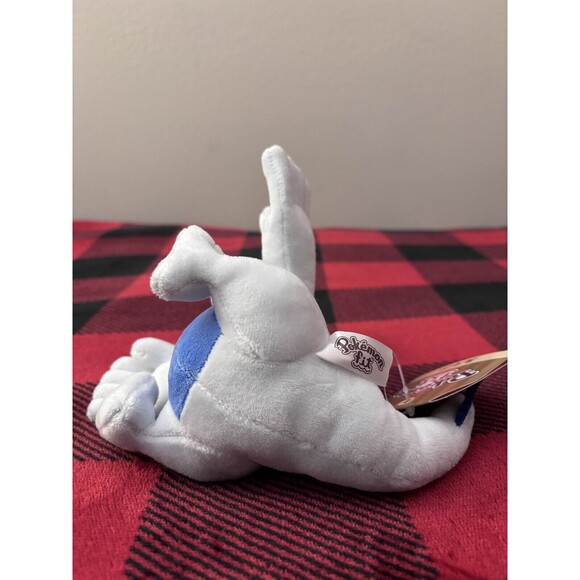 2019 Pokemon Center Pokemon Fit Sitting Lugia Plush 6" with Tags Japan Import - Picture 5 of 9